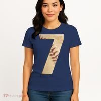 Baseball 7th Birthday Women's T-Shirt thumb 4