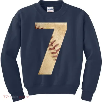 Baseball 7th Birthday Kids Sweatshirt