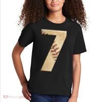 Baseball 7th Birthday Kids T-Shirt thumb 2