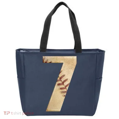 Baseball 7th Birthday Tote Bag
