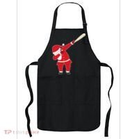 Baseball Bat Dabbing Santa Apron thumb 0