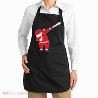 Baseball Bat Dabbing Santa Apron thumb 2