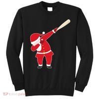 Baseball Bat Dabbing Santa Sweatshirt thumb 0