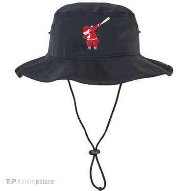 Baseball Bat Dabbing Santa Bucket Hat