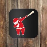 Baseball Bat Dabbing Santa Coaster thumb 0