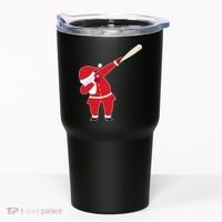 Baseball Bat Dabbing Santa Tumbler thumb 0