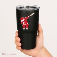 Baseball Bat Dabbing Santa Tumbler thumb 2