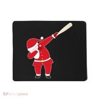 Baseball Bat Dabbing Santa Mousepad thumb 0