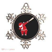 Baseball Bat Dabbing Santa Ornament thumb 0