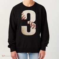Baseball Birthday 3rd Birthday Women's Sweatshirt thumb 0