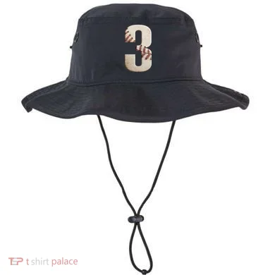 Baseball Birthday 3rd Birthday Bucket Hat