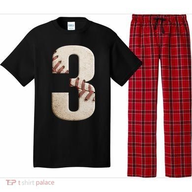 Baseball Birthday 3rd Birthday Pajama Set