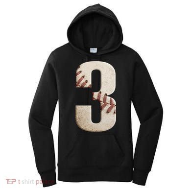 Baseball Birthday 3rd Birthday Women's Hoodie