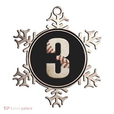 Baseball Birthday 3rd Birthday Ornament