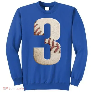 Baseball Birthday 3rd Birthday Sweatshirt