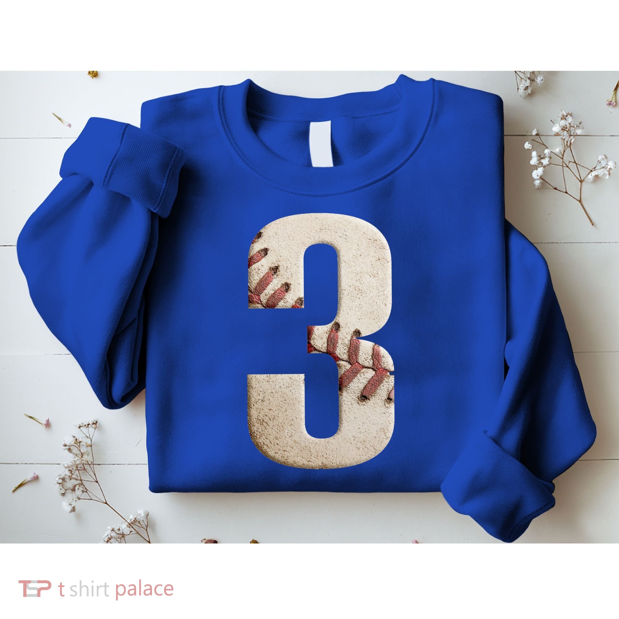 Baseball Birthday 3rd Birthday Sweatshirt