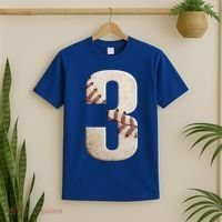 Baseball Birthday 3rd Birthday T-Shirt thumb 2