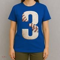 Baseball Birthday 3rd Birthday T-Shirt thumb 4