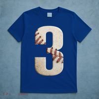 Baseball Birthday 3rd Birthday T-Shirt thumb 5