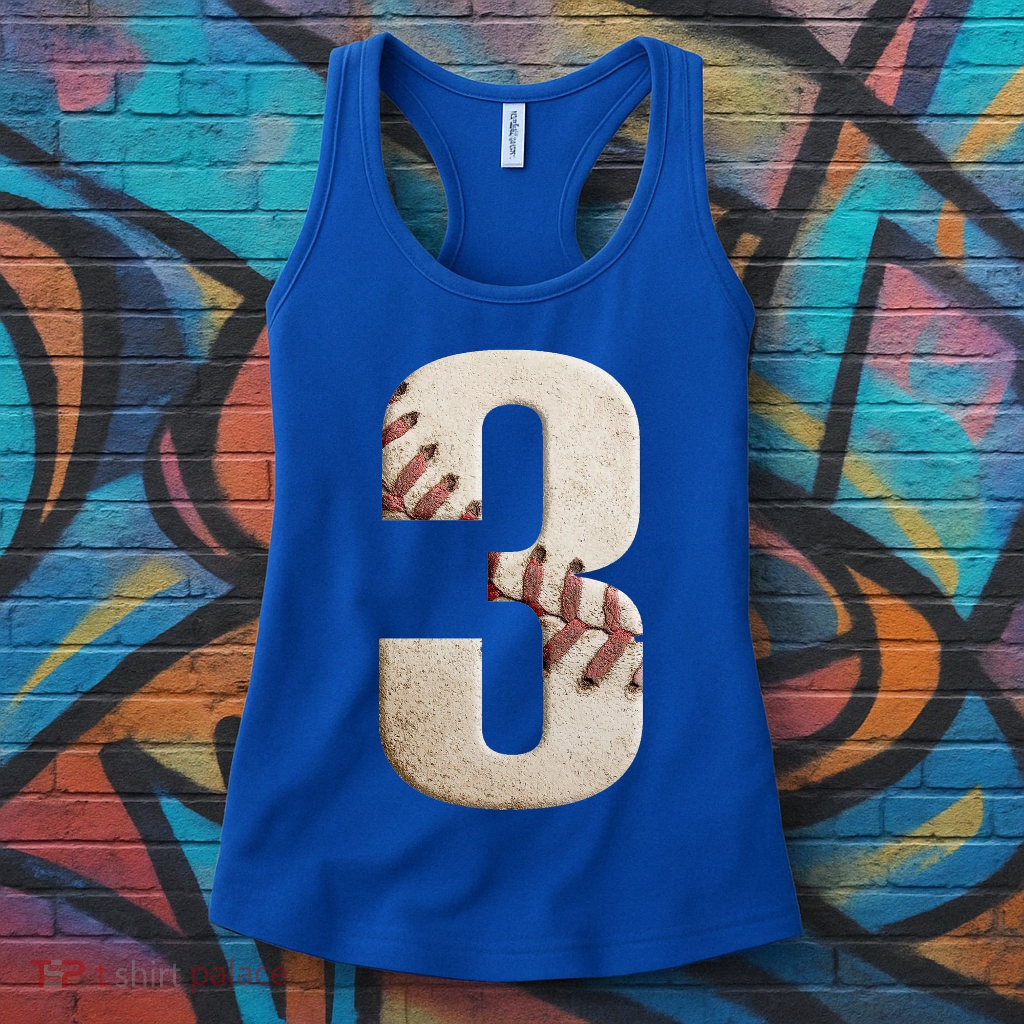 Baseball Birthday 3rd Birthday Women's Tank Top