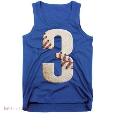 Baseball Birthday 3rd Birthday Tank Top