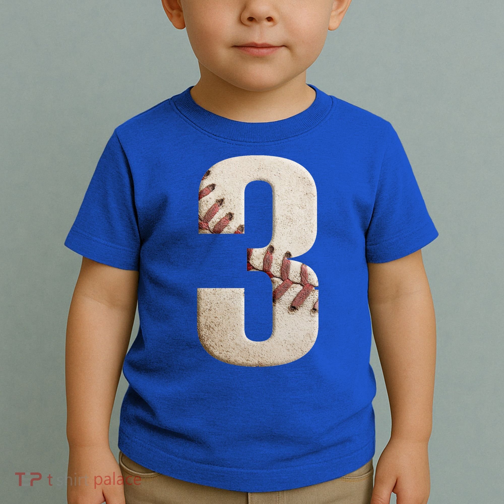 Baseball Birthday 3rd Birthday Toddler T-Shirt