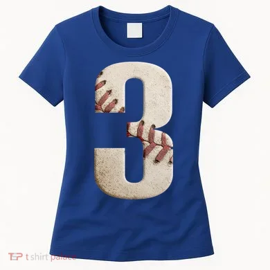 Baseball Birthday 3rd Birthday Women's T-Shirt