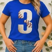 Baseball Birthday 3rd Birthday Women's T-Shirt thumb 2