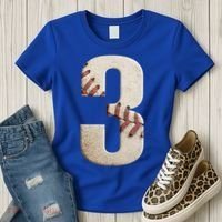 Baseball Birthday 3rd Birthday Women's T-Shirt thumb 3