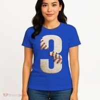 Baseball Birthday 3rd Birthday Women's T-Shirt thumb 4