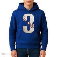 Baseball Birthday 3rd Birthday Kids Hoodie thumb 4