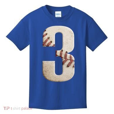 Baseball Birthday 3rd Birthday Kids T-Shirt