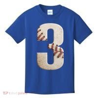 Baseball Birthday 3rd Birthday Kids T-Shirt thumb 0