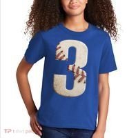 Baseball Birthday 3rd Birthday Kids T-Shirt thumb 2