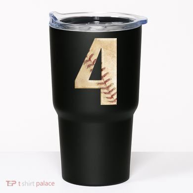 Baseball Birthday 4th birthday Tumbler
