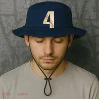 Baseball Birthday 4th birthday Bucket Hat thumb 2