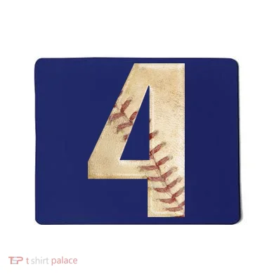 Baseball Birthday 4th birthday Mousepad