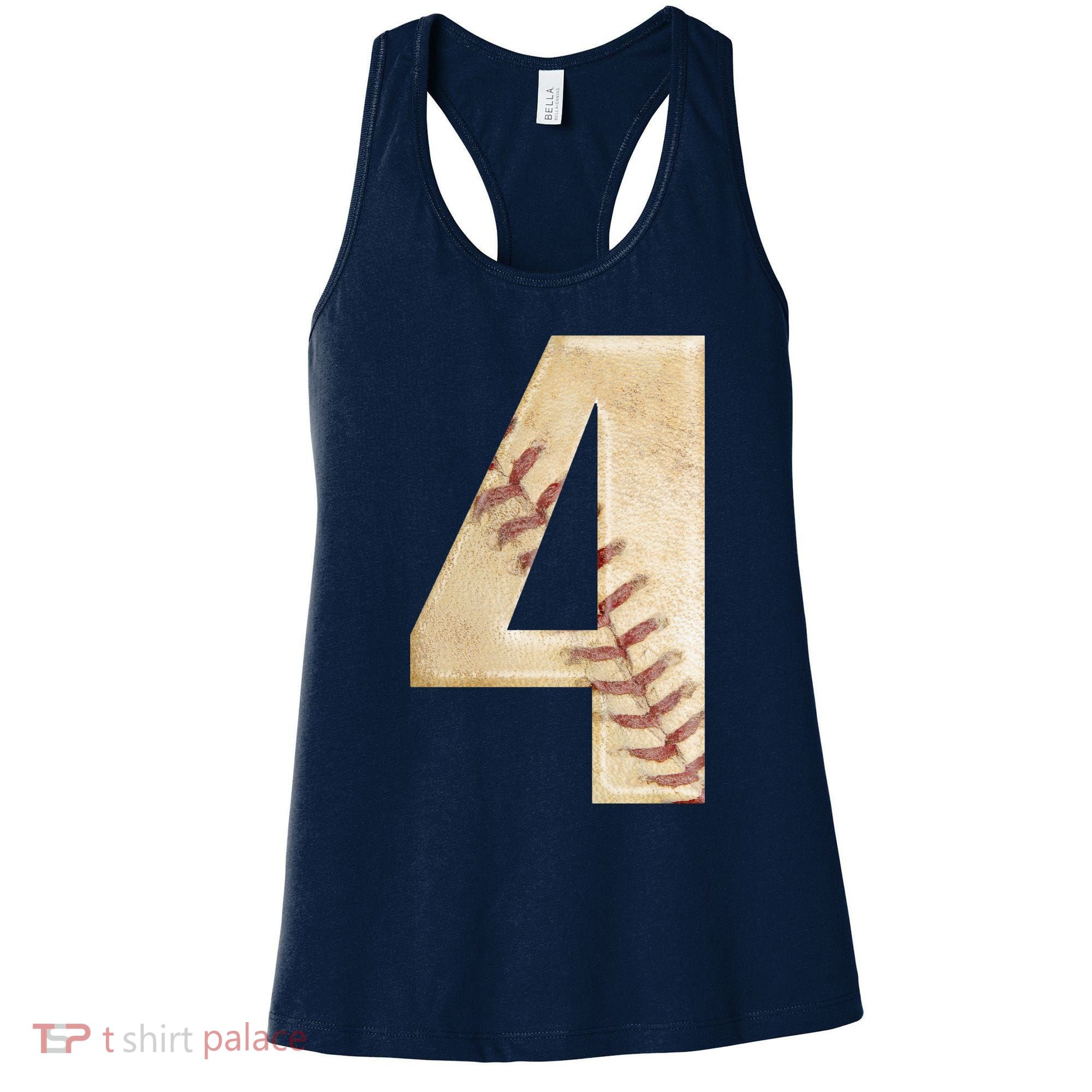 Baseball Birthday 4th birthday Women's Tank Top