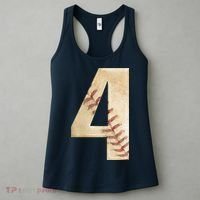 Baseball Birthday 4th birthday Women's Tank Top thumb 3