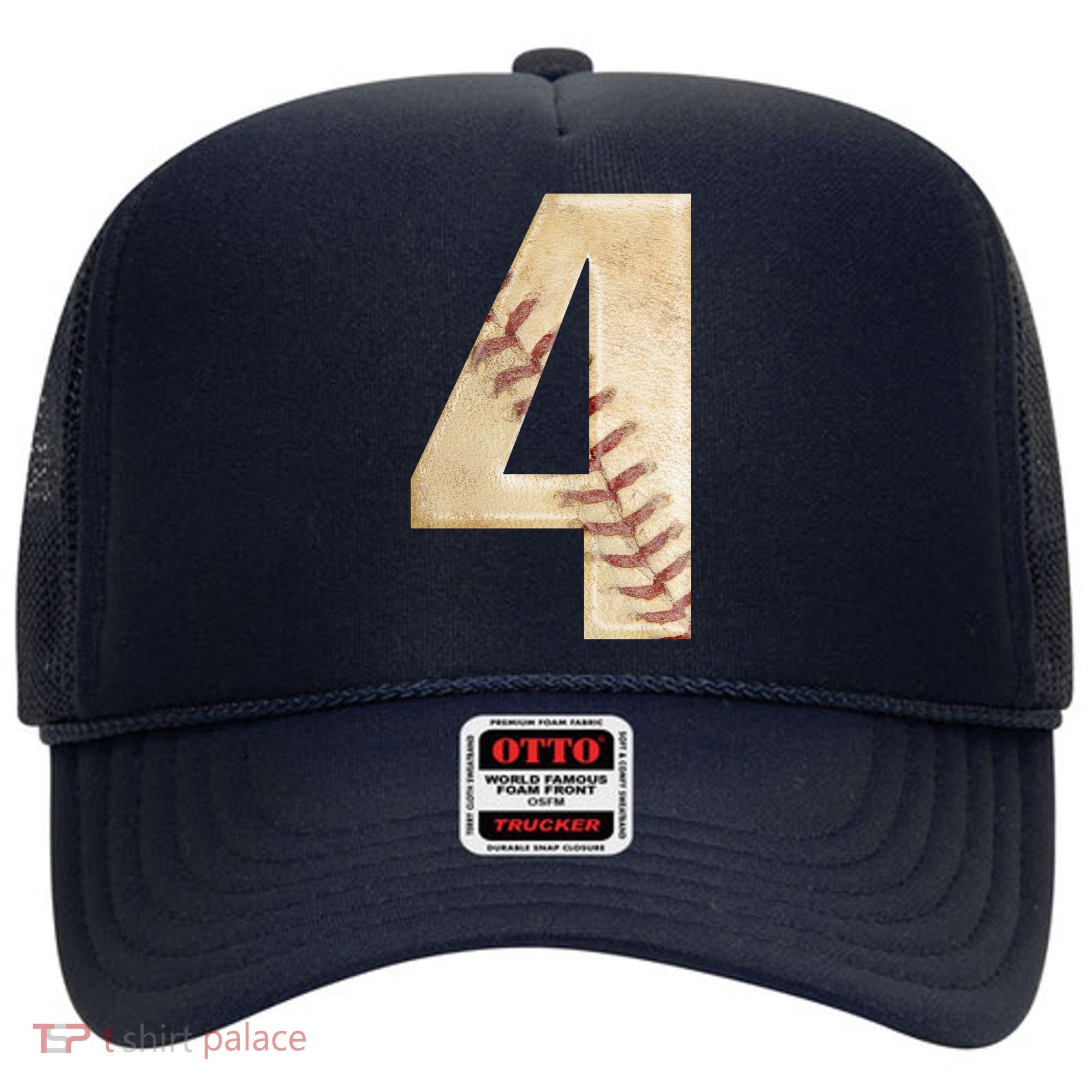 Baseball Birthday 4th birthday Hat