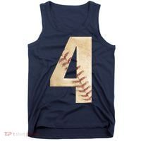 Baseball Birthday 4th birthday Tank Top thumb 0