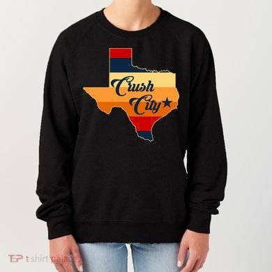 Baseball Crush City Houston Texas Women's Sweatshirt