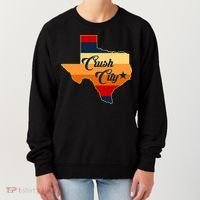 Baseball Crush City Houston Texas Women's Sweatshirt thumb 0