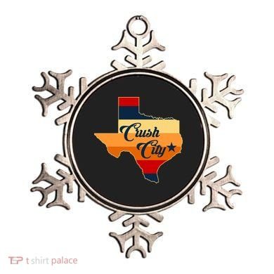 Baseball Crush City Houston Texas Ornament