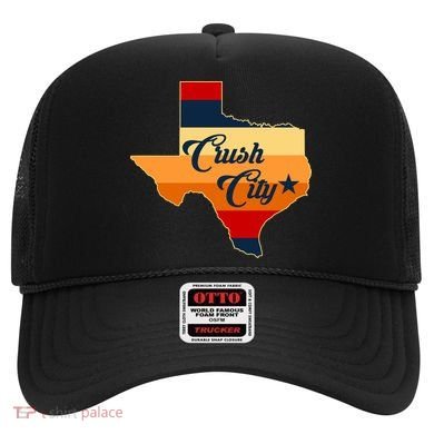 Baseball Crush City Houston Texas Hat