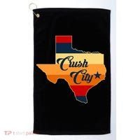 Baseball Crush City Houston Texas Golf Towel thumb 0