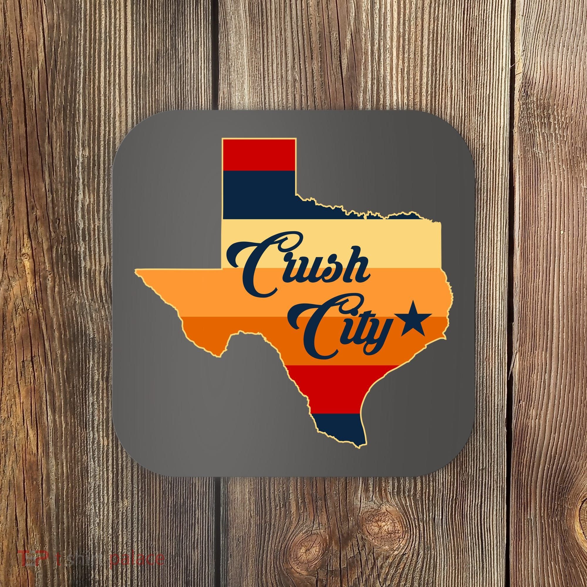 Baseball Crush City Houston Texas Coaster