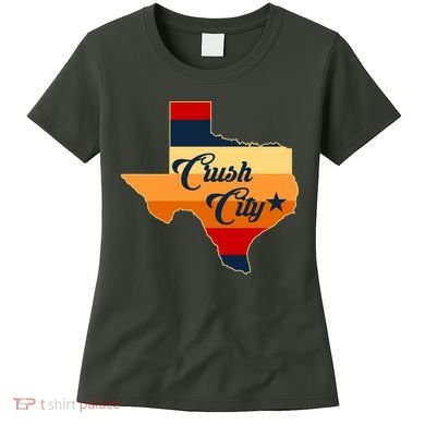 Baseball Crush City Houston Texas Women's T-Shirt