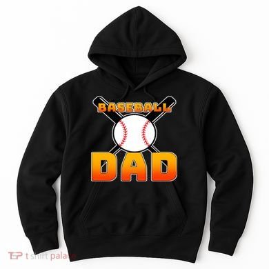 Baseball Dad Cute Father Hoodie