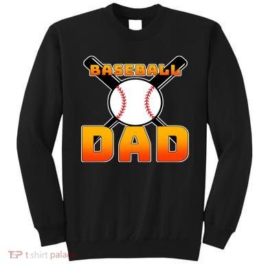 Baseball Dad Cute Father Sweatshirt